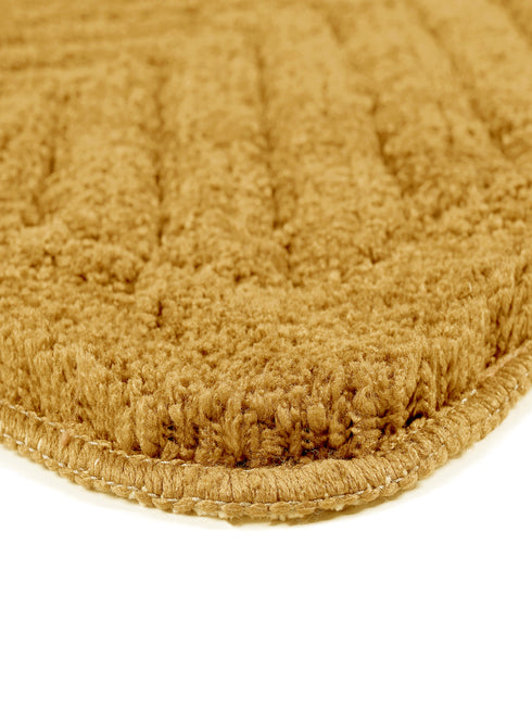 Yellow bathmat