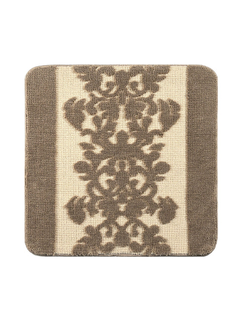 Beige bathmat set