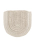 Beige bathmat