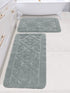 Anti slip cotton bathmat set