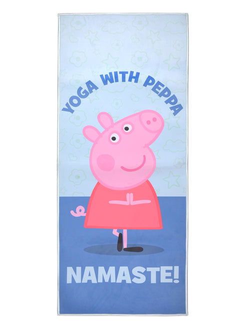 Buy Peppa Pig Kids Yoga Mat Non Slip, All Purpose Fitness and workout Mat for Boys & Girls. Features Peppa and Friends Size: 7mm Thickness