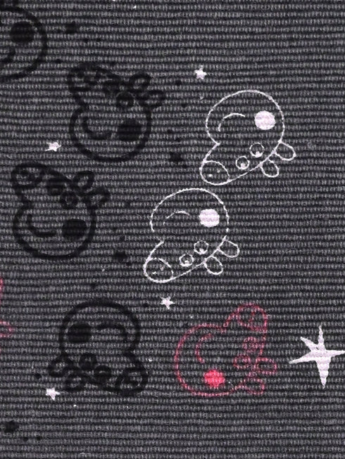 Saral Home Peppa Pig Cotton Printed Anti-Skid Runner-45x120-Black