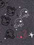 Saral Home Peppa Pig Cotton Printed Anti-Skid Runner-45x120-Black