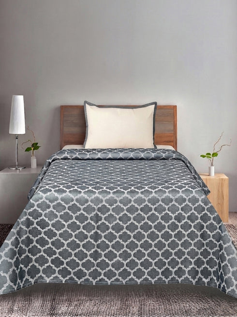 Noor Cotton Bed Cover-Sheet Set with 2 Pillow Covers