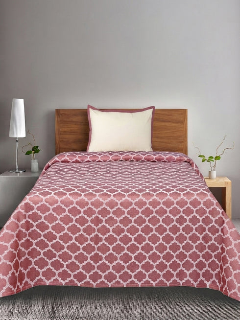 Noor Cotton Bed Cover-Sheet Set with 2 Pillow Covers