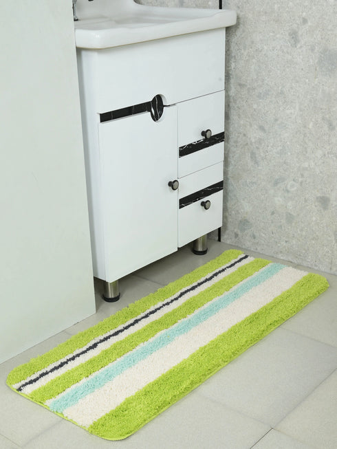 Aby Soft Anti-Slip Bath Mat & Runner | Super Absorbent and Quick Dry Fabric