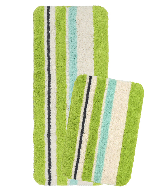 Aby Soft Anti-Slip Bath Mat & Runner | Super Absorbent and Quick Dry Fabric