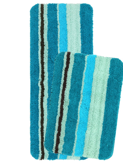 Aby Soft Anti-Slip Bath Mat & Runner | Super Absorbent and Quick Dry Fabric