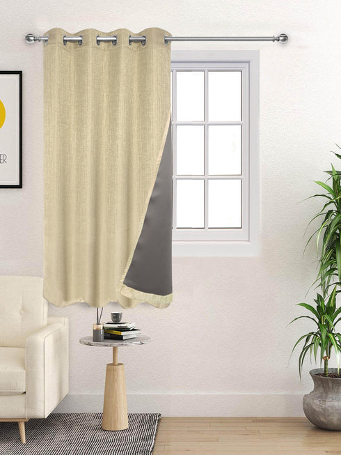 PEARL Curtain | Washable Non-Fading Non Shrinking |Textured Pattern