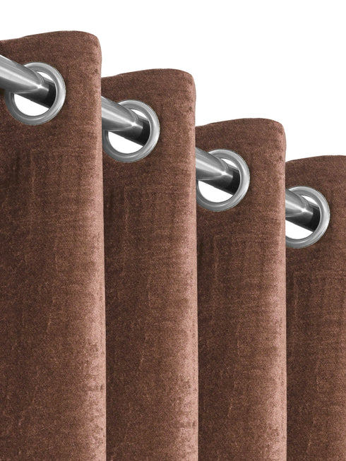 Brown / BLACKOUT - 1 Pc / 4x5 feet