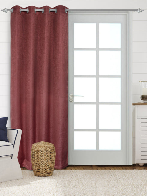 Mauve / BLACKOUT - 1 Pc / 4x7 feet