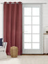 Mauve / BLACKOUT - 1 Pc / 4x7 feet