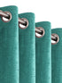 Teal / BLACKOUT - 1 Pc / 4x5 feet