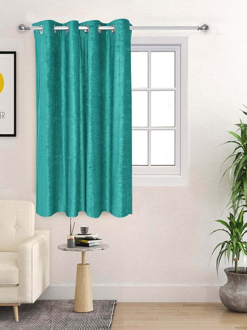Teal / BLACKOUT - 1 Pc / 4x5 feet
