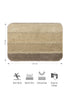 Beige / 2Pcs Set-40x60 cm