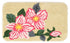 PINKY Microfiber with Anti-skid Backing Bath Mat |Water Absorbing Mat | Washable Quick Drying Footmat | Home, Bathroom, Bedroom, Kitchen | Floral Pattern
