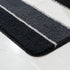 TRIS Soft Thick Microfiber Anti-Skid Bath Mats |Water Absorbing Mat | Washable Quick Drying Footmat | Home, Bathroom, Bedroom, Kitchen | Stripe Floor Mat