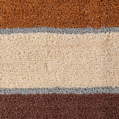 TRIS Soft Thick Microfiber Anti-Skid Bath Mats |Water Absorbing Mat | Washable Quick Drying Footmat | Home, Bathroom, Bedroom, Kitchen | Stripe Floor Mat