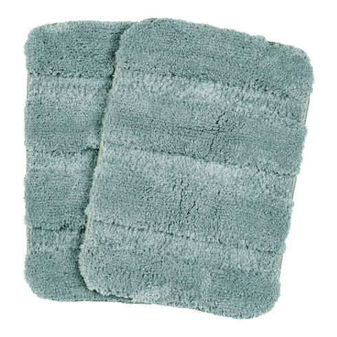 GIA Stripe Soft Microfiber Non Slip Thick Fluffy Soft Bath Mats |Water Absorbing Mat | Washable Quick Drying Foot mat | Home, Bathroom, Bedroom, Kitchen | Floor Mat
