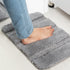 GIA Stripe Soft Microfiber Non Slip Thick Fluffy Soft Bath Mats |Water Absorbing Mat | Washable Quick Drying Foot mat | Home, Bathroom, Bedroom, Kitchen | Floor Mat