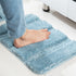 GIA Stripe Soft Microfiber Non Slip Thick Fluffy Soft Bath Mats |Water Absorbing Mat | Washable Quick Drying Foot mat | Home, Bathroom, Bedroom, Kitchen | Floor Mat