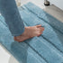 GIA Stripe Soft Microfiber Non Slip Thick Fluffy Soft Bath Mats |Water Absorbing Mat | Washable Quick Drying Foot mat | Home, Bathroom, Bedroom, Kitchen | Floor Mat