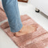 GIA Stripe Soft Microfiber Non Slip Thick Fluffy Soft Bath Mats |Water Absorbing Mat | Washable Quick Drying Foot mat | Home, Bathroom, Bedroom, Kitchen | Floor Mat