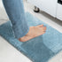 GIA Solid Soft Microfiber Non Slip Thick Fluffy Soft Bath Mats |Water Absorbing Mat | Washable Quick Drying Foot mat | Home, Bathroom, Bedroom, Kitchen | Solid Floor Mat