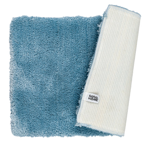GIA Solid Soft Microfiber Non Slip Thick Fluffy Soft Bath Mats |Water Absorbing Mat | Washable Quick Drying Foot mat | Home, Bathroom, Bedroom, Kitchen | Solid Floor Mat