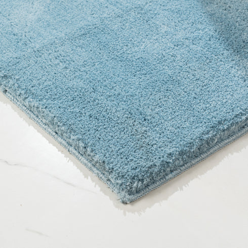 GIA Solid Soft Microfiber Non Slip Thick Fluffy Soft Bath Mats |Water Absorbing Mat | Washable Quick Drying Foot mat | Home, Bathroom, Bedroom, Kitchen | Solid Floor Mat