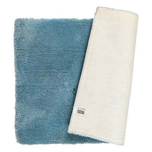 GIA Solid Soft Microfiber Non Slip Thick Fluffy Soft Bath Mats |Water Absorbing Mat | Washable Quick Drying Foot mat | Home, Bathroom, Bedroom, Kitchen | Solid Floor Mat