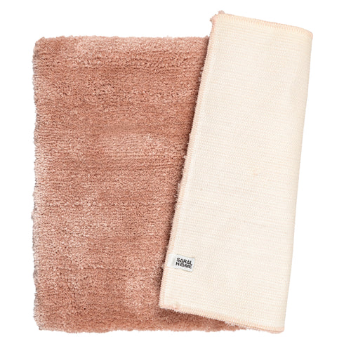 GIA Solid Soft Microfiber Non Slip Thick Fluffy Soft Bath Mats |Water Absorbing Mat | Washable Quick Drying Foot mat | Home, Bathroom, Bedroom, Kitchen | Solid Floor Mat