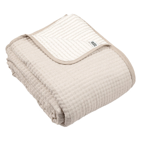 Self Stripe All Season Bedspread/Comforter/Quilt