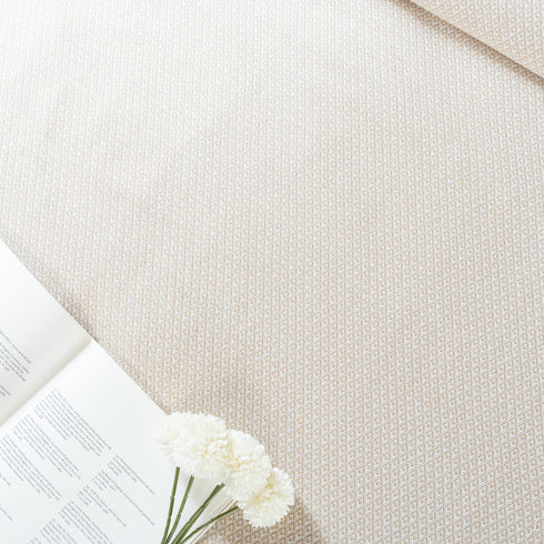 Saral Home Pure Cotton Bedsheet |Breathable Woven Bedspread with Pillow Cover | D MOND pattern |