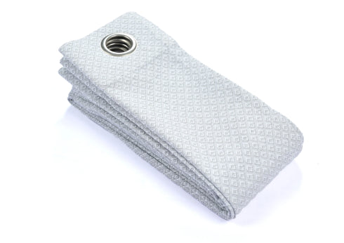 D Mond Pattern Cotton Curtain | Breathable Woven Yarn | Home Living Room Lobby Bedroom|