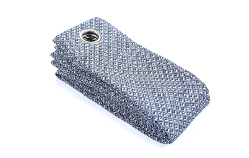 D Mond Pattern Cotton Curtain | Breathable Woven Yarn | Home Living Room Lobby Bedroom|