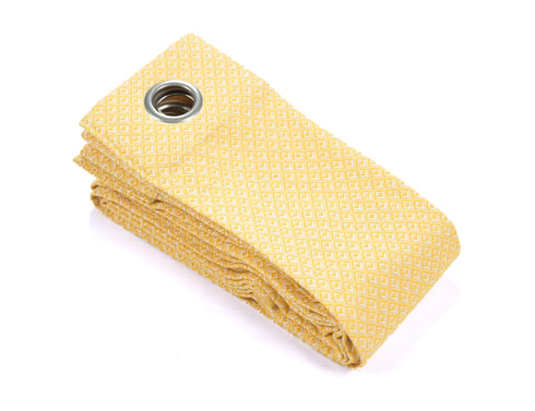 D Mond Pattern Cotton Curtain | Breathable Woven Yarn | Home Living Room Lobby Bedroom|