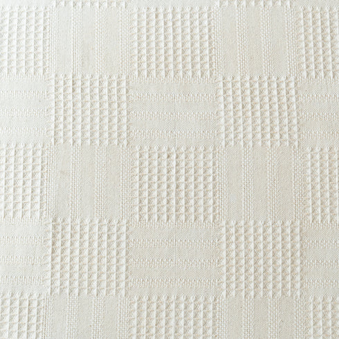 Saral Home Pure Cotton Bedsheet Set |Breathable Woven Bedspread with Pillow Cover | Huck Lace pattern |