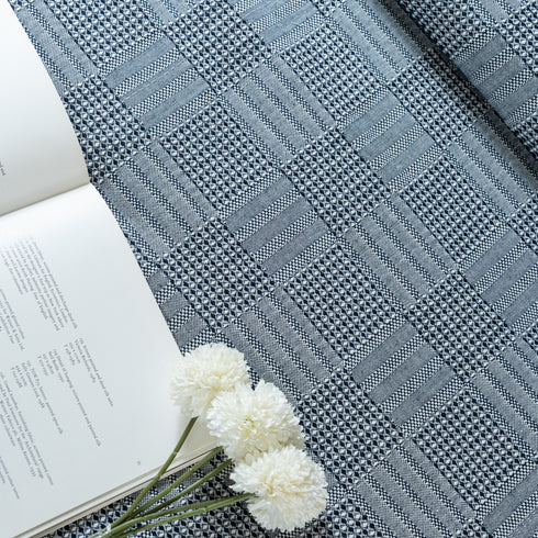 Saral Home Pure Cotton Bedsheet Set |Breathable Woven Bedspread with Pillow Cover | Huck Lace pattern |