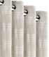 Huck Lace Pattern Cotton Curtain | Breathable Woven Yarn | Home Living Room Lobby Bedroom|