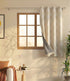 Huck Lace Pattern Cotton Curtain | Breathable Woven Yarn | Home Living Room Lobby Bedroom|