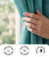 Huck Lace Pattern Cotton Curtain | Breathable Woven Yarn | Home Living Room Lobby Bedroom|