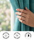 Huck Lace Pattern Cotton Curtain | Breathable Woven Yarn | Home Living Room Lobby Bedroom|