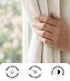 Huck Lace Pattern Cotton Curtain | Breathable Woven Yarn | Home Living Room Lobby Bedroom|
