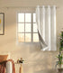 Huck Lace Pattern Cotton Curtain | Breathable Woven Yarn | Home Living Room Lobby Bedroom|