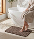 Soft Microfiber Anti-Skid Bath Mat Combo