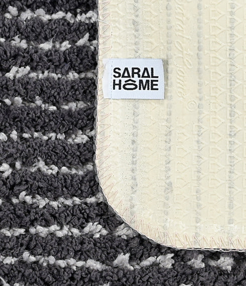 Soft Microfiber Anti-Skid Bath Mat Combo
