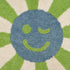 Wink Flower Shaped Microfiber Round Mat | Ultra Soft & Super Absorbent Rug | Anti-Skid Bathmat for Bathroom, Bedroom & Wash Basin, Bedside Doormat Area