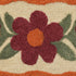 BELLIS Microfiber Floral Bath Mat | Soft & Absorbent Bathroom Rug | Anti-Skid & Quick Dry | Decorative Flower Design