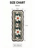 BELLIS Microfiber Floral Bath Mat | Soft & Absorbent Bathroom Rug | Anti-Skid & Quick Dry | Decorative Flower Design